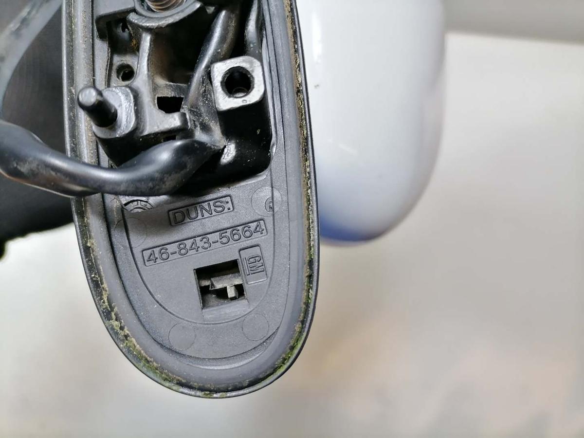 Opel Corsa D original Außenspiegel links elektrisch Z474 Casablancaweiß BJ09